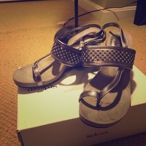 Style&Co Wedged Sandal NWB